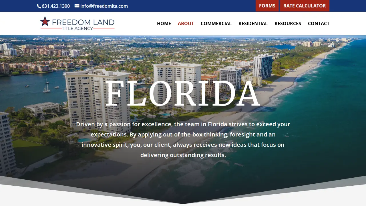 Freedom Land Title Agency LLC page