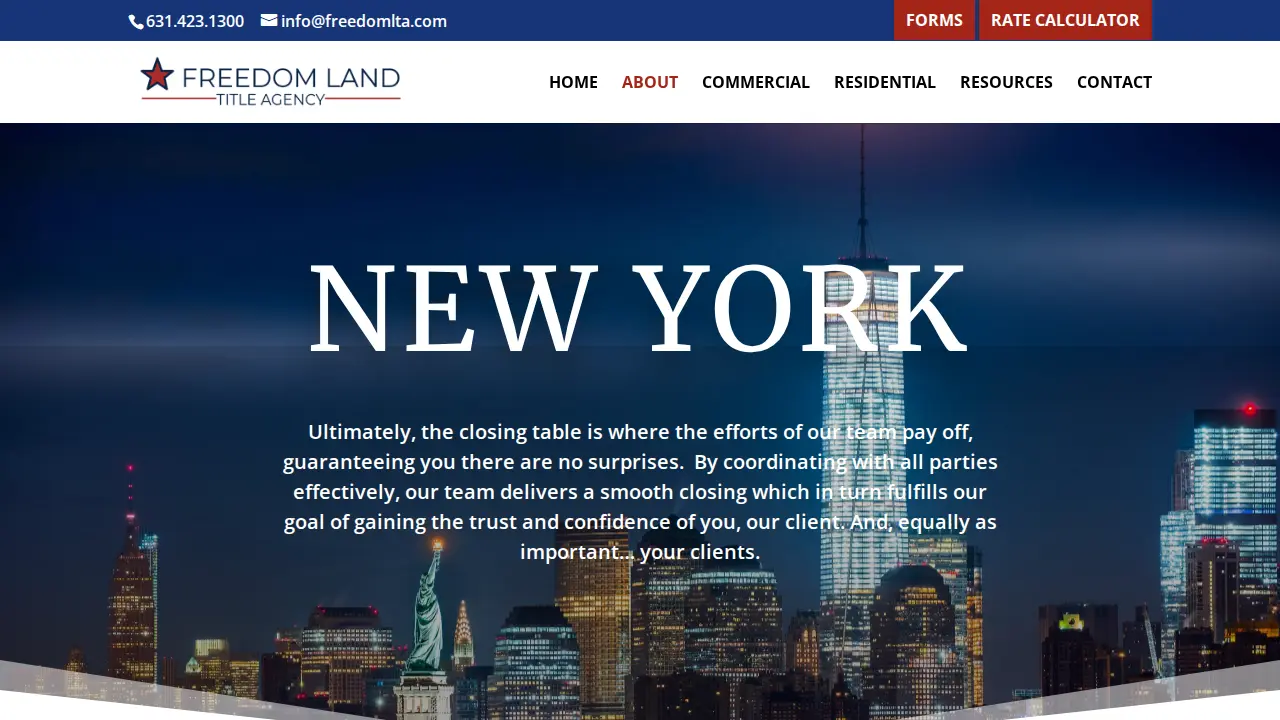 Freedom Land Title Agency LLC page