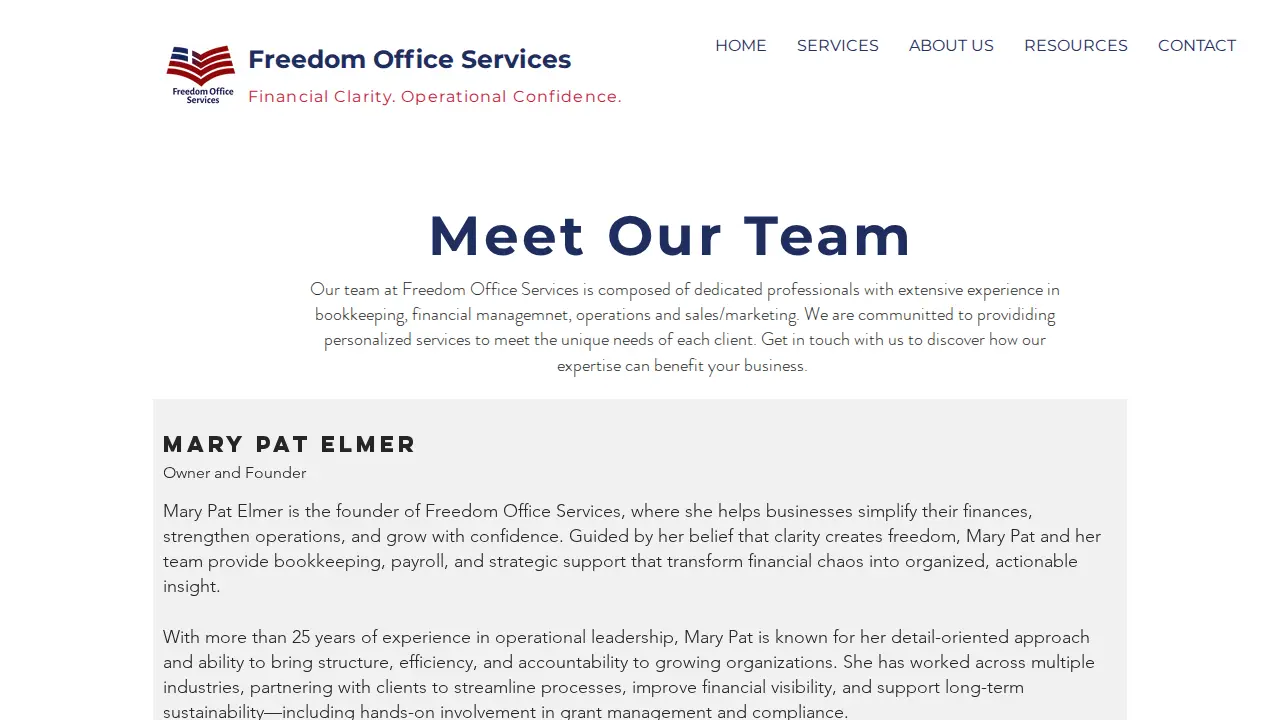 Freedom Office Services, LLC page