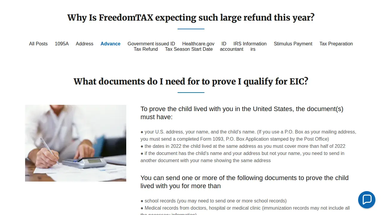 FreedomTAX page