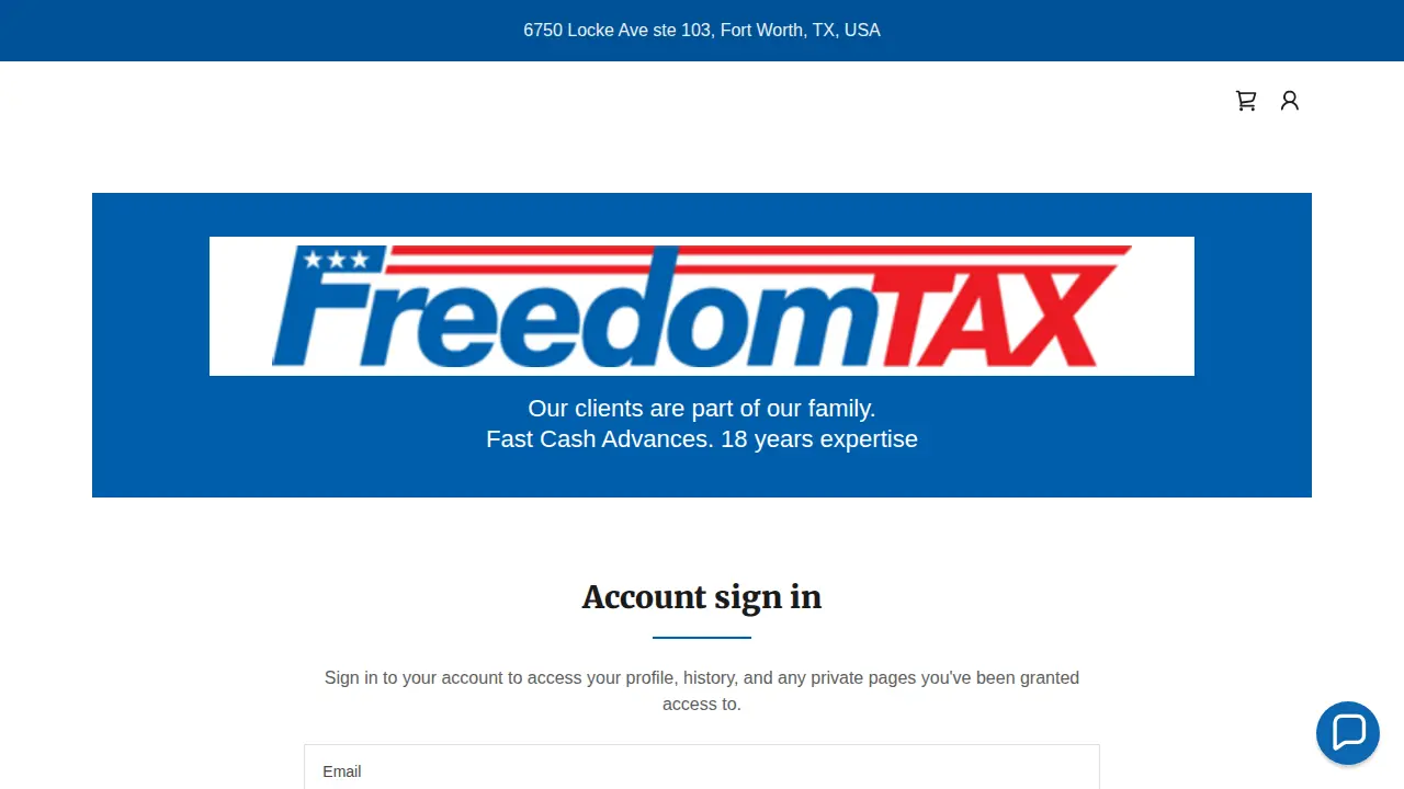 FreedomTAX page