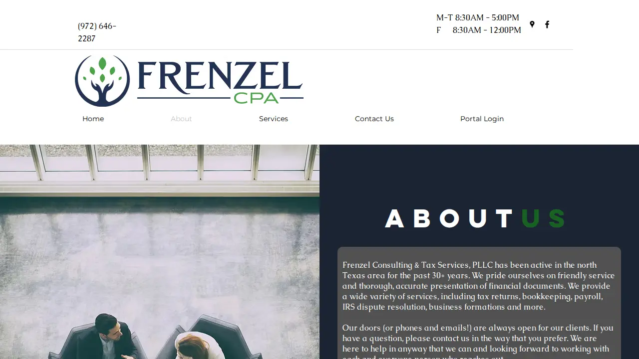 Frenzel Consulting & Tax Services, PLLC page