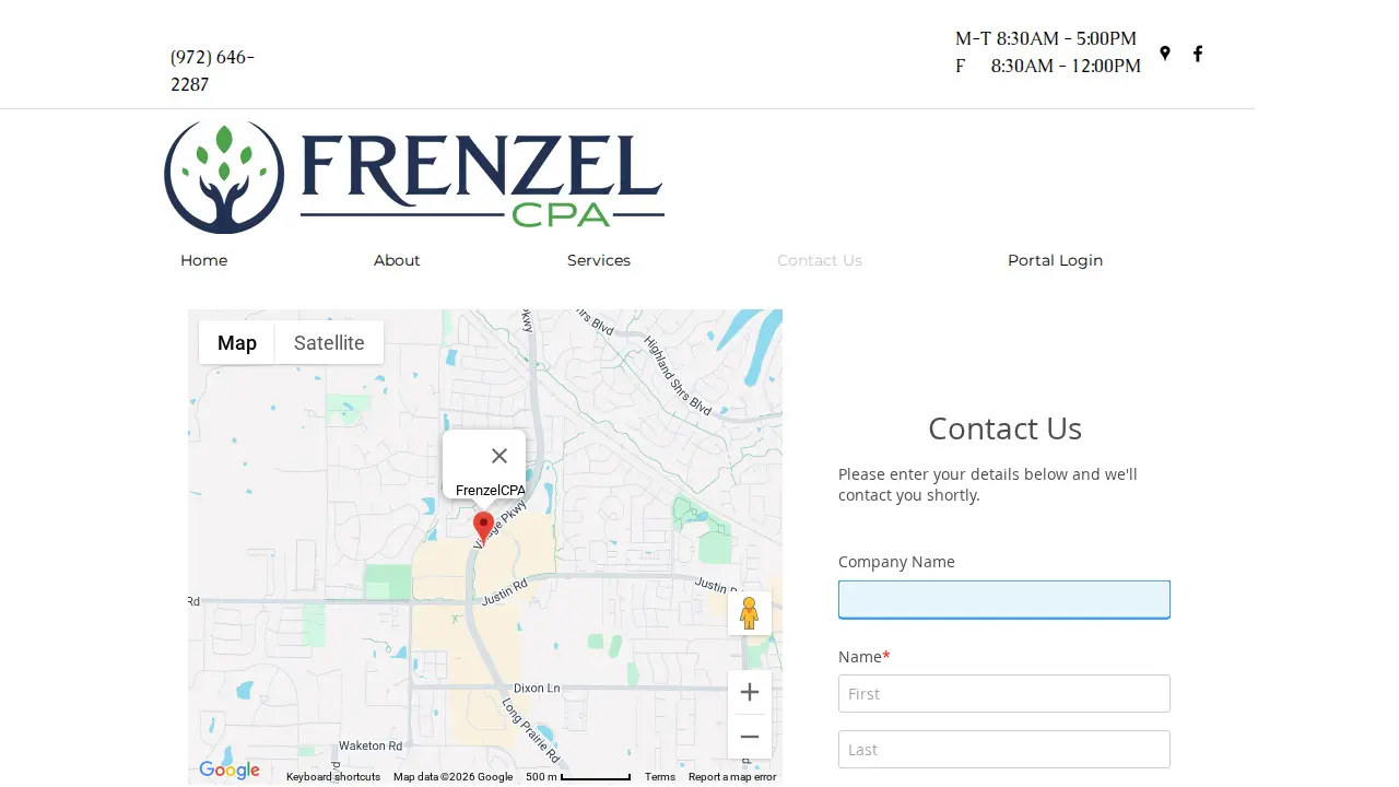 Frenzel Consulting & Tax Services, PLLC page