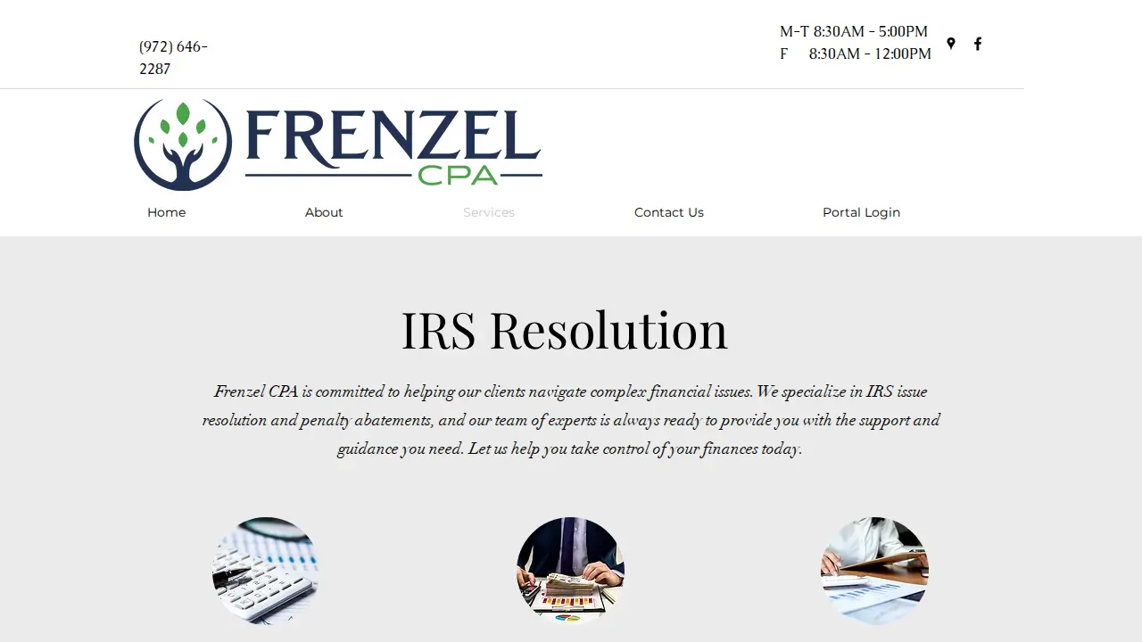 Frenzel Consulting & Tax Services, PLLC page