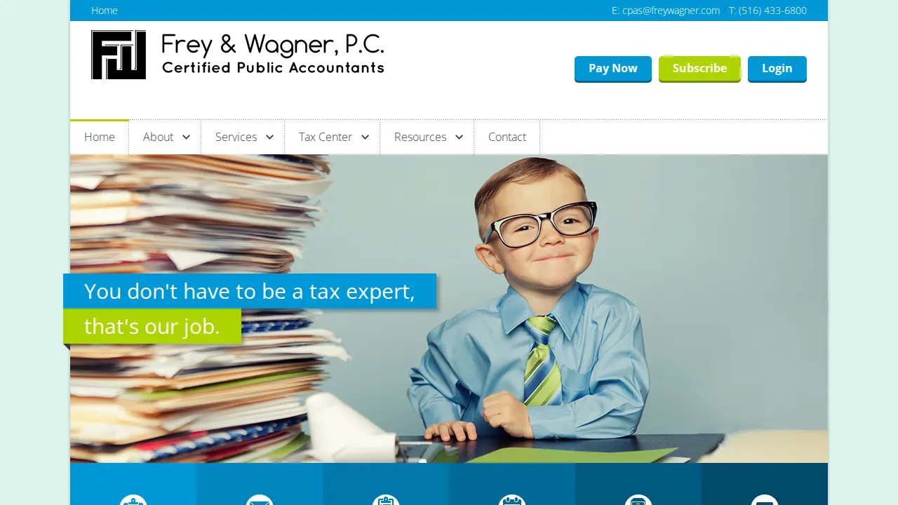 Frey & Wagner, CPA's, PC page