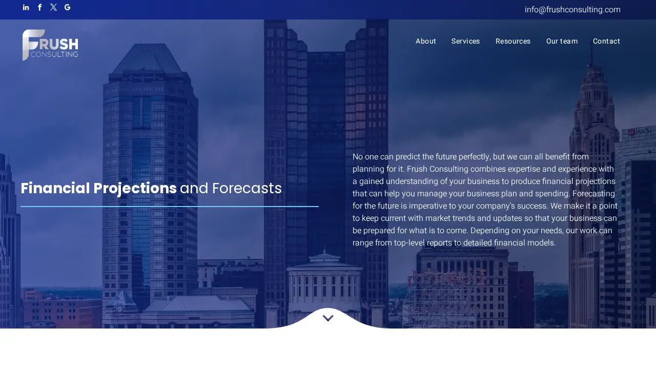 Frush Consulting, LLC page