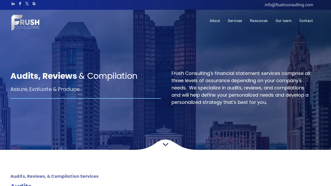 Frush Consulting, LLC page