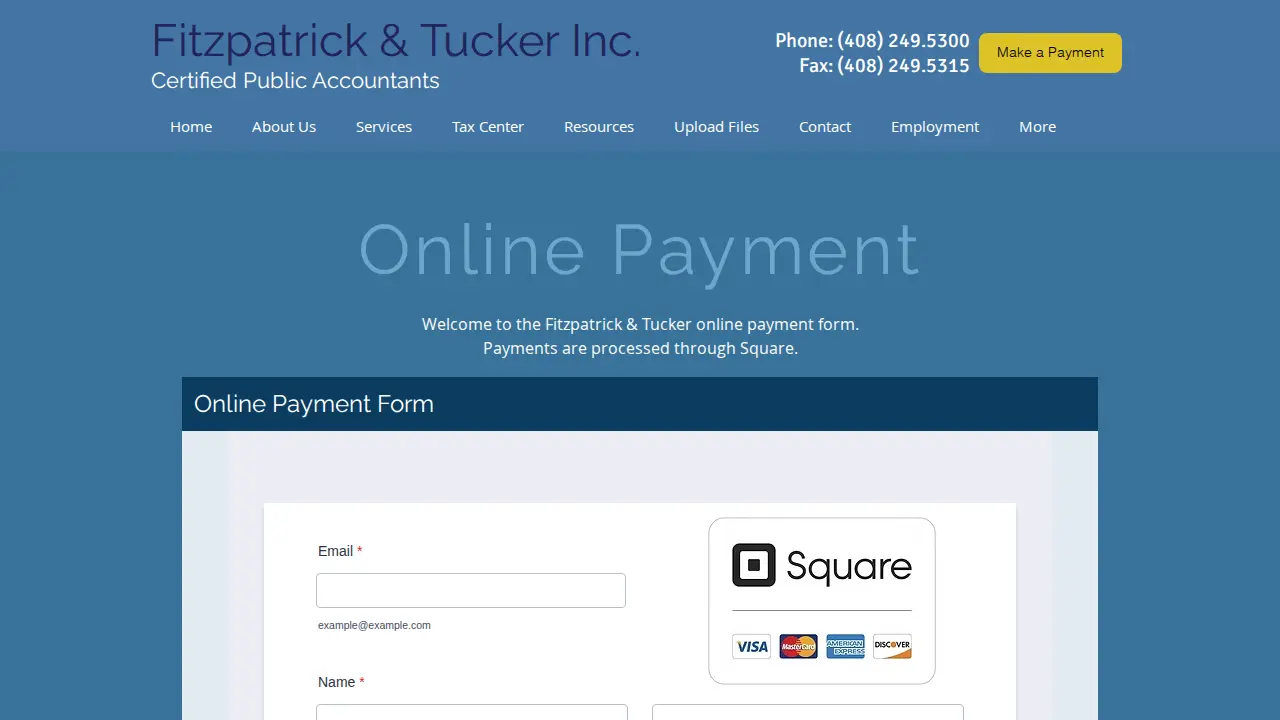 Fitzpatrick & Tucker Inc page