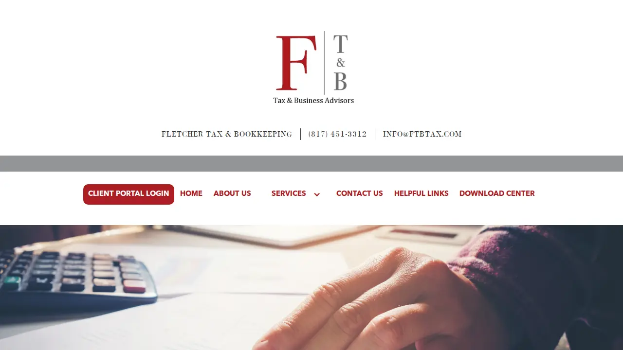 Fletcher Tax & Bookkeeping page