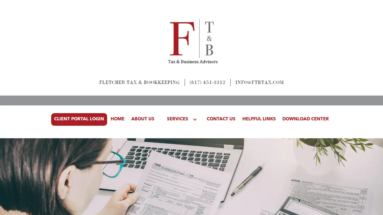 Fletcher Tax & Bookkeeping page
