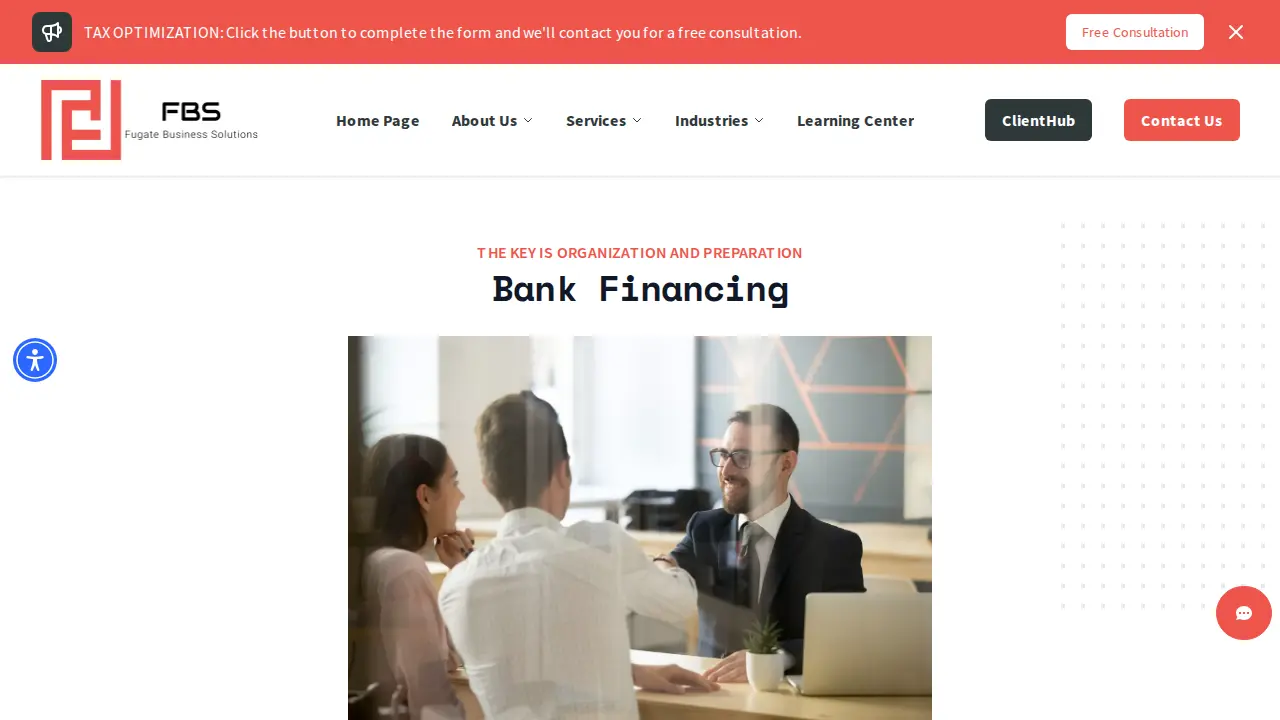 Fugate Business Solutions page