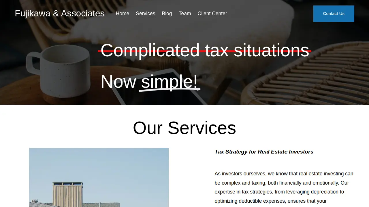 Fujikawa & Associates page