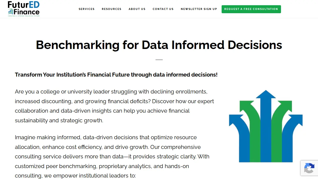 FuturED Finance page