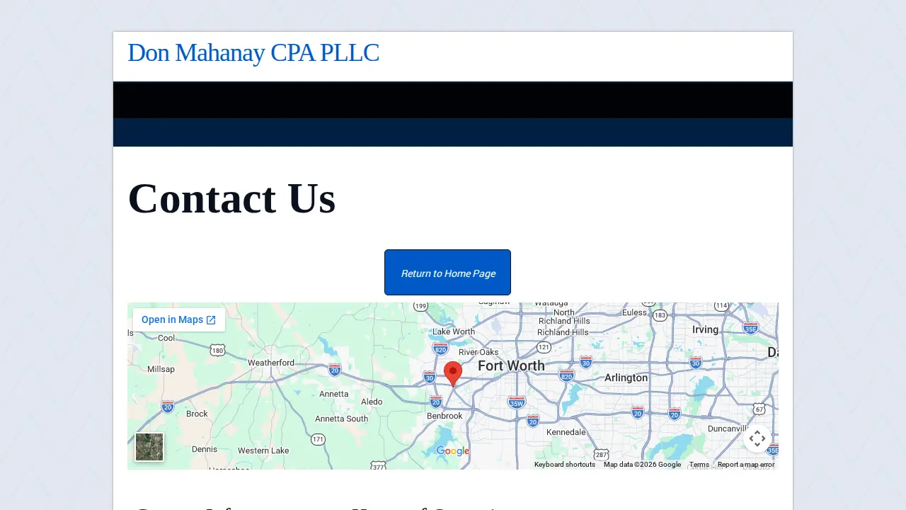 Brown & Mahanay page
