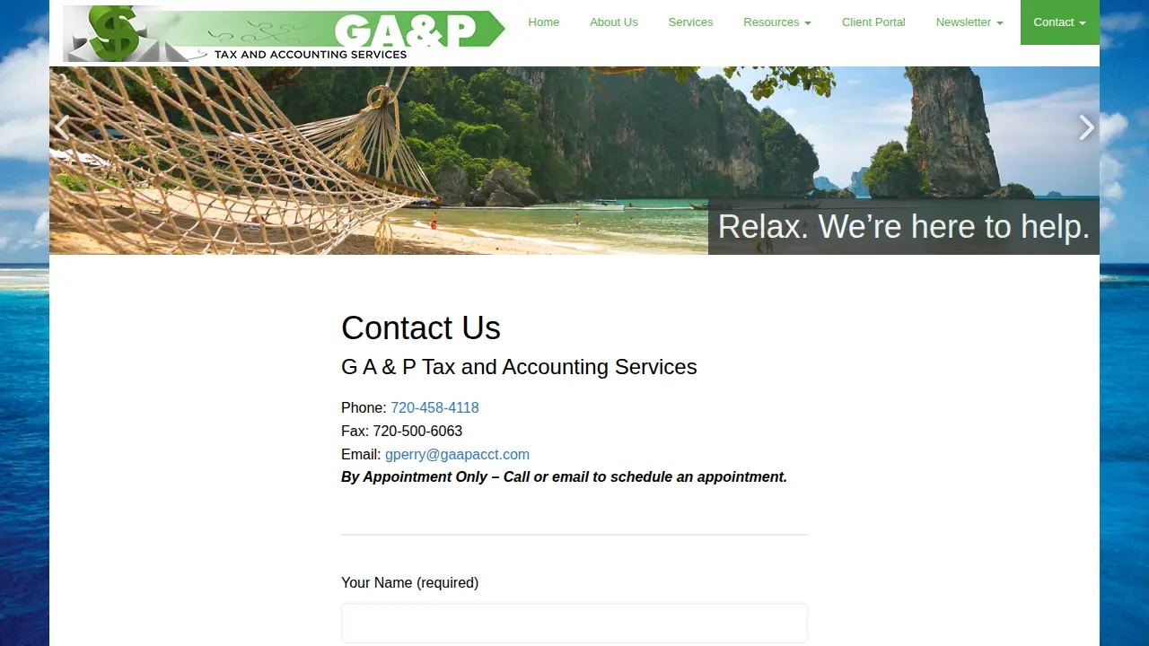 GA & P Tax and Accounting Services