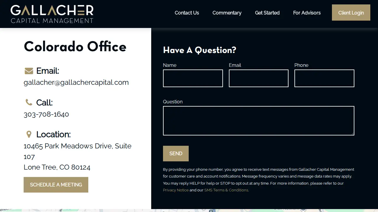 Gallacher Capital Management page