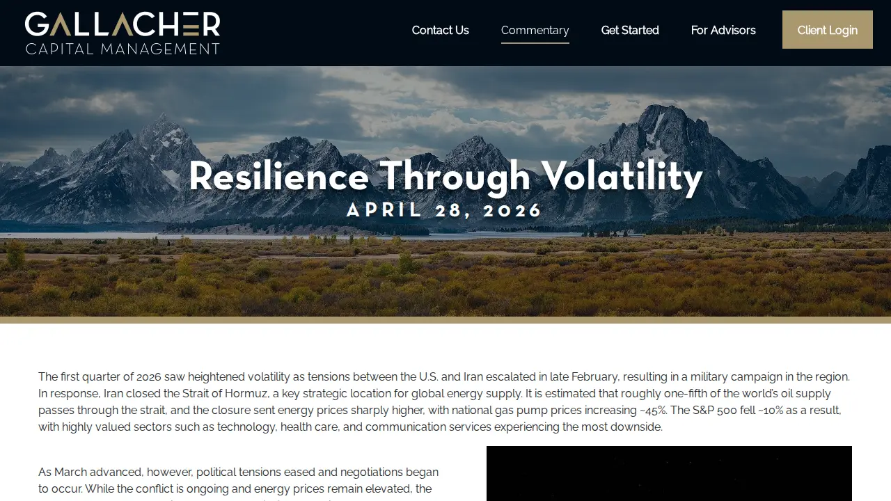 Gallacher Capital Management page