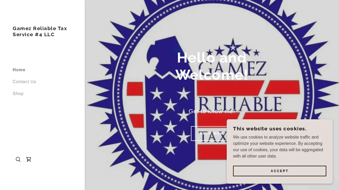 Gamez Reliable Tax Service #4 LLC page