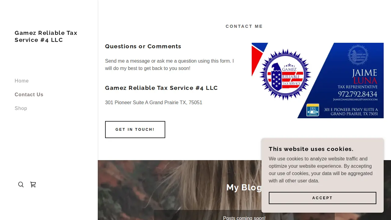 Gamez Reliable Tax Service #4 LLC