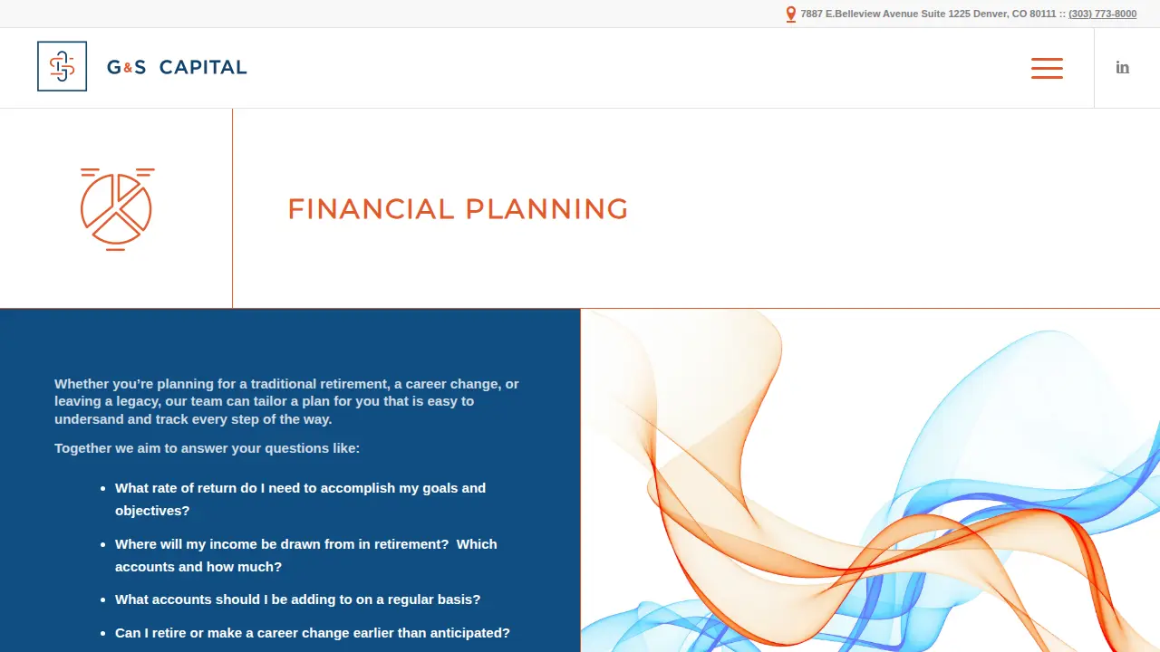 G&S Capital page