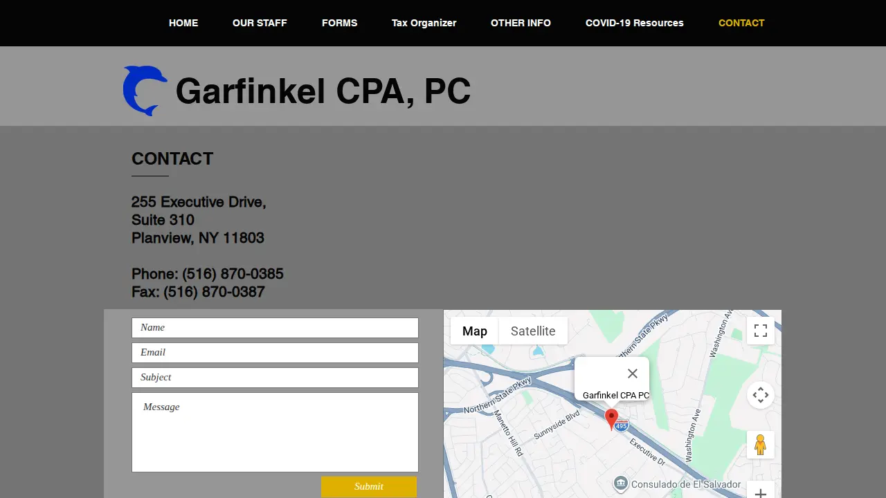 Garfinkel CPA, PC page