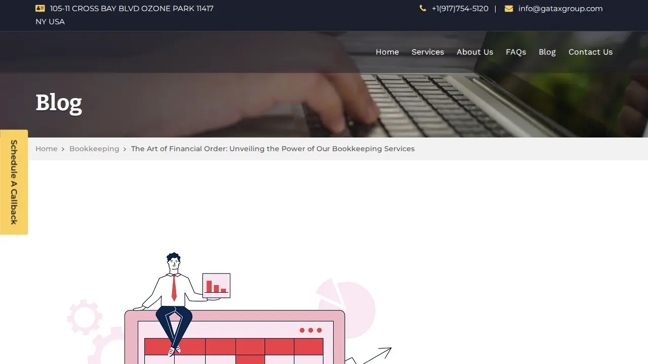 GA Tax Group LLC page