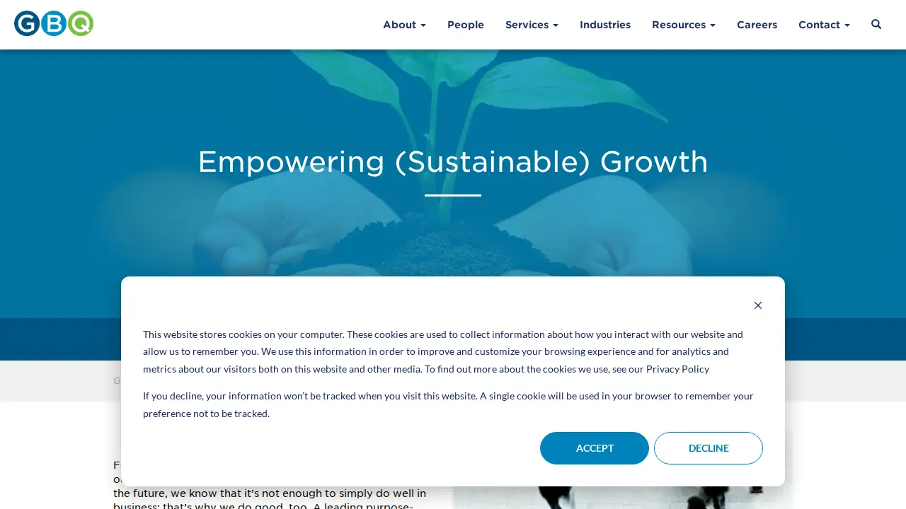 GBQ page