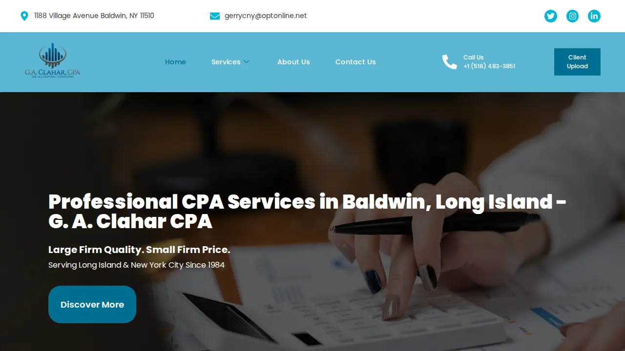 G. A. Clahar, CPA