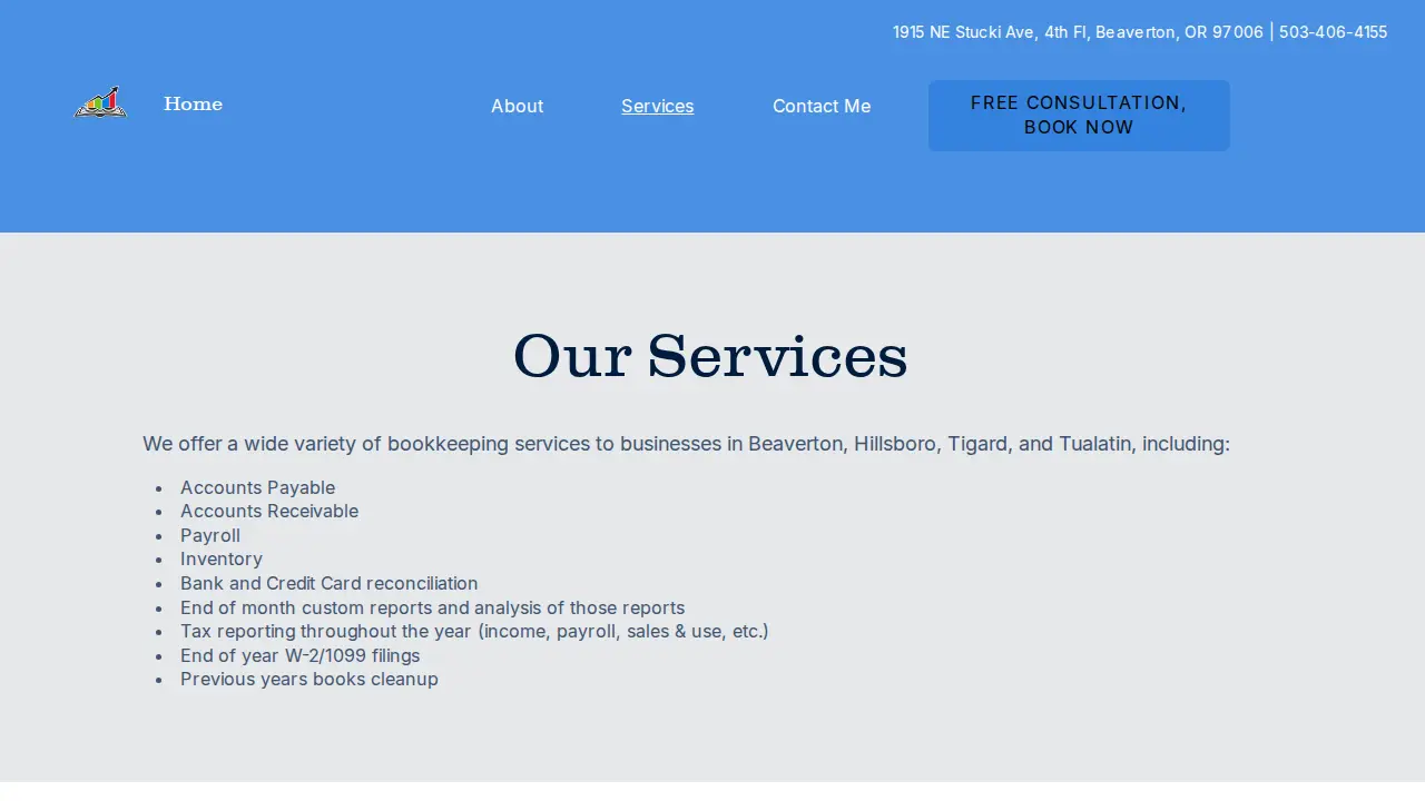 GDW Bookkeeping, LLC page