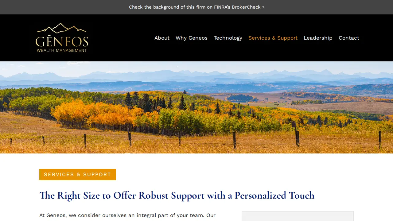 Geneos Wealth Management Inc page