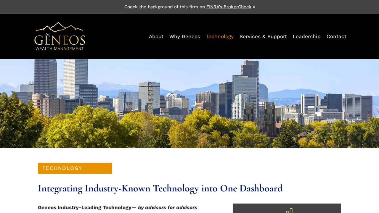 Geneos Wealth Management Inc page