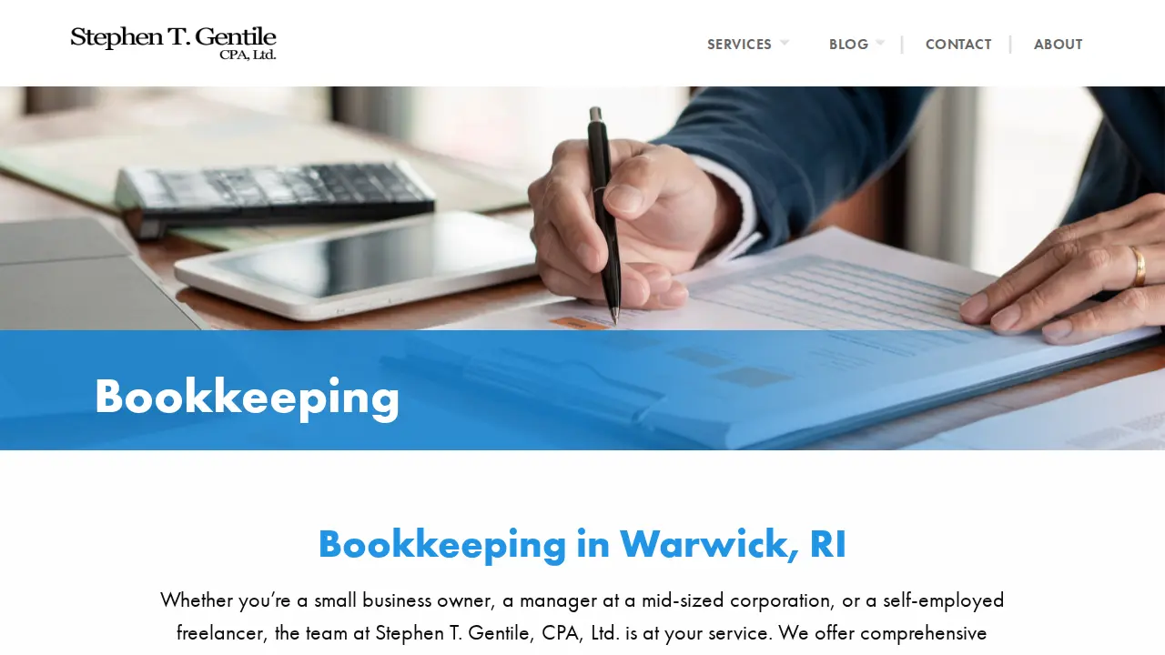 Gentile Stephen T CPA page