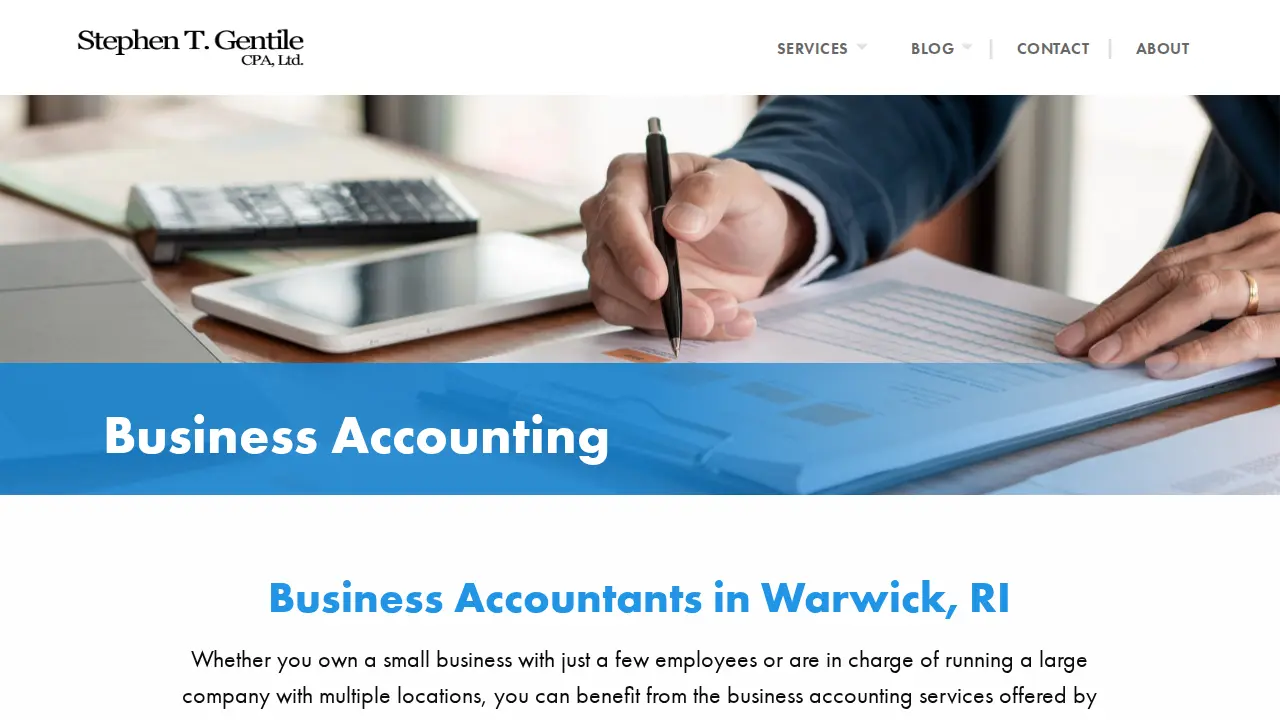 Gentile Stephen T CPA page
