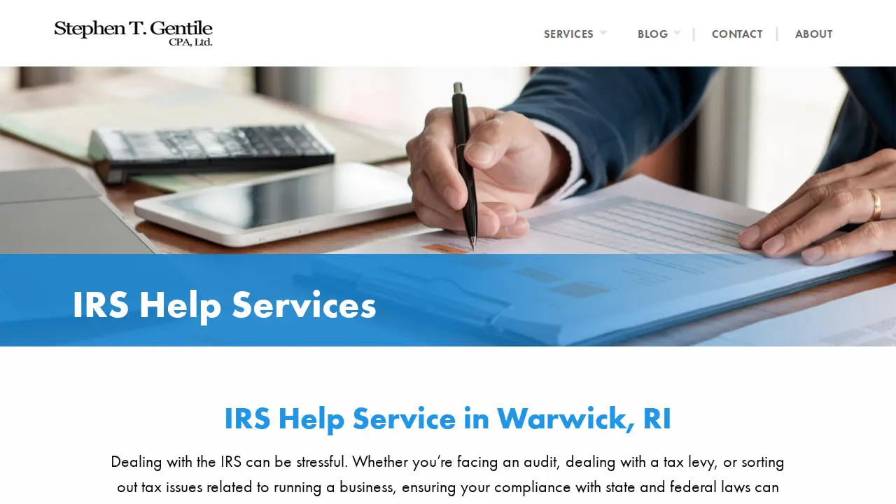 Gentile Stephen T CPA page