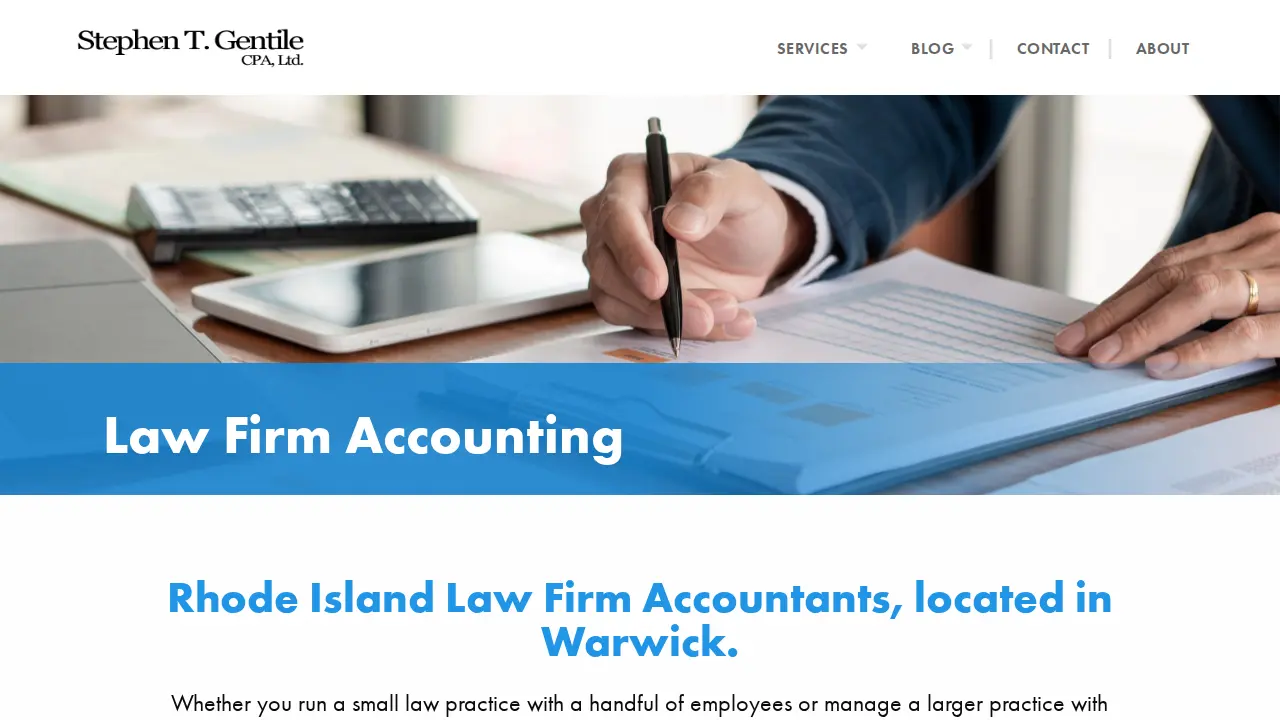 Gentile Stephen T CPA page