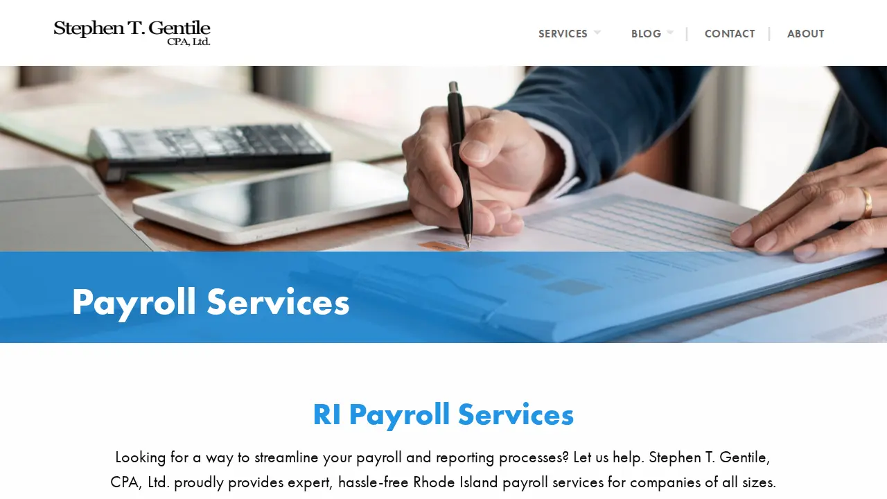 Gentile Stephen T CPA page