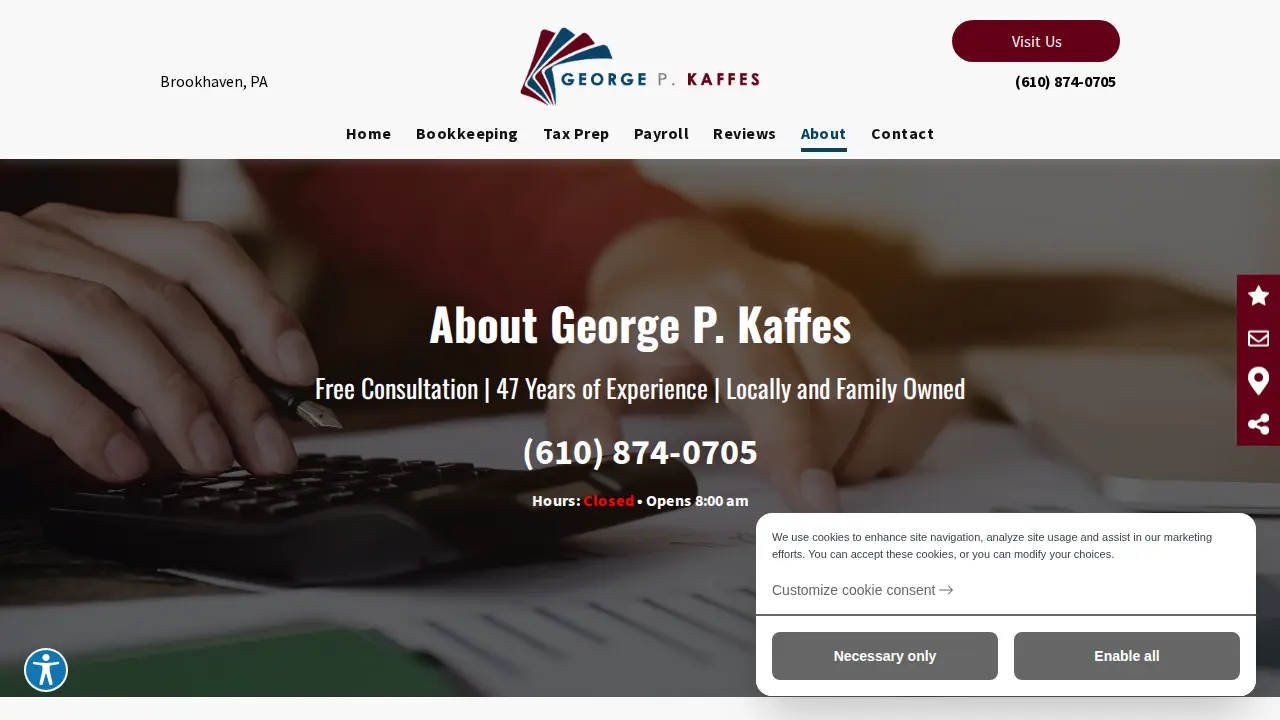Kaffes George P page