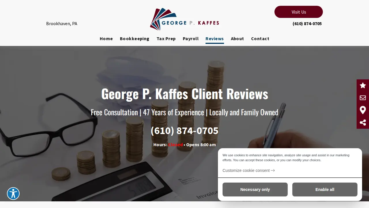 Kaffes George P page