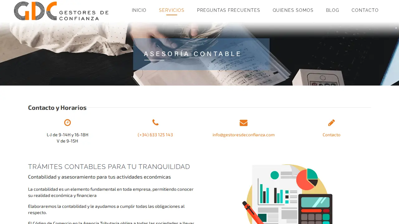 GDC | Gestores de confianza page