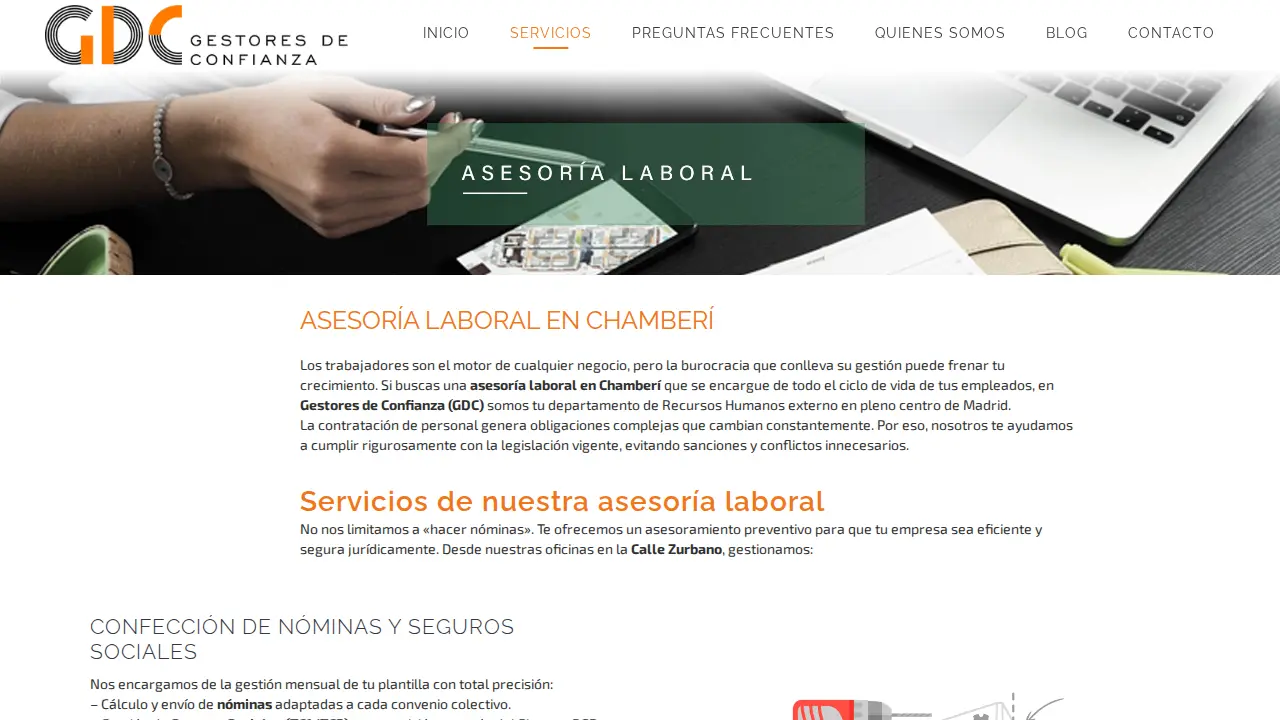 GDC | Gestores de confianza page