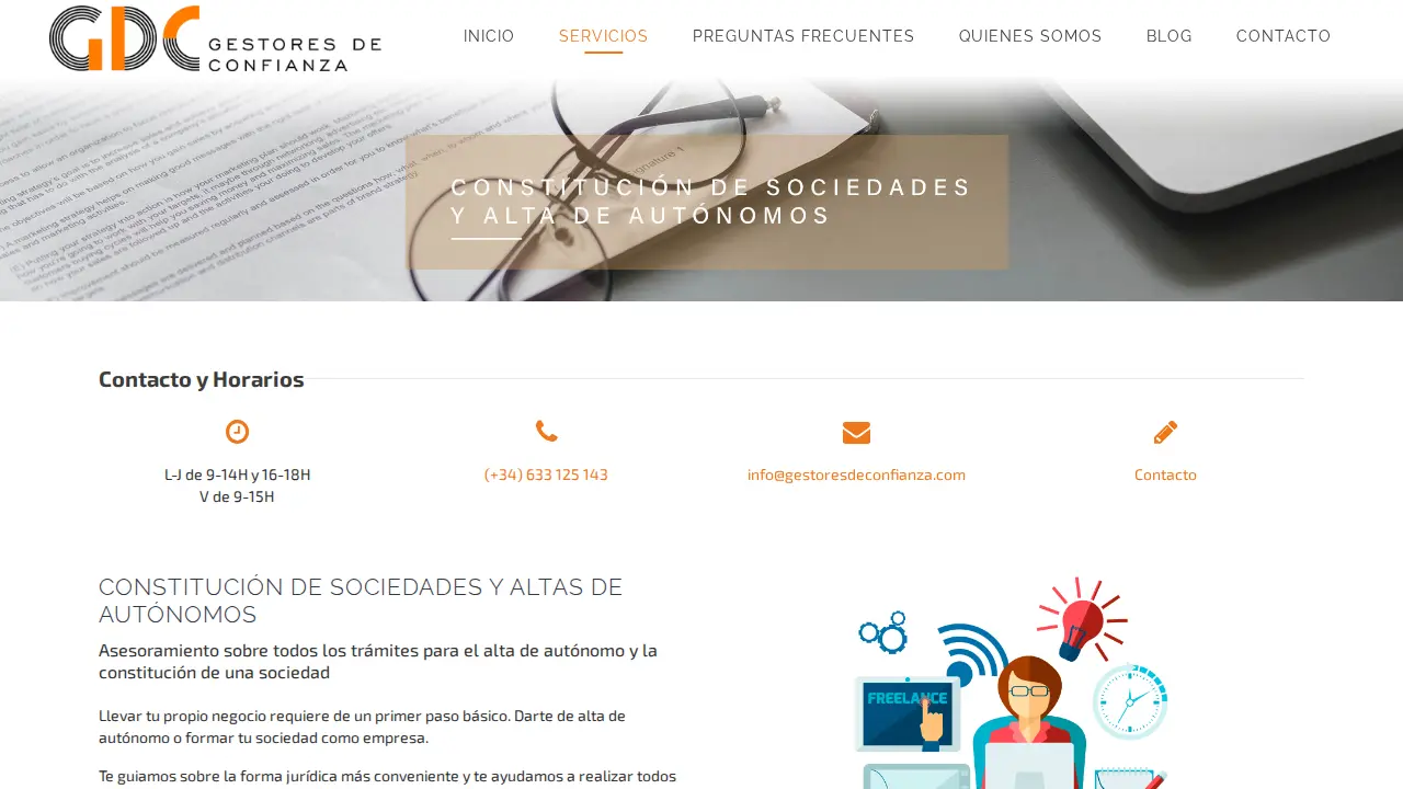 GDC | Gestores de confianza page