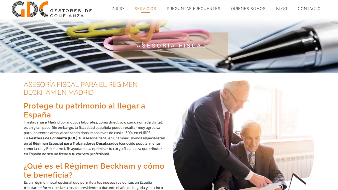 GDC | Gestores de confianza page