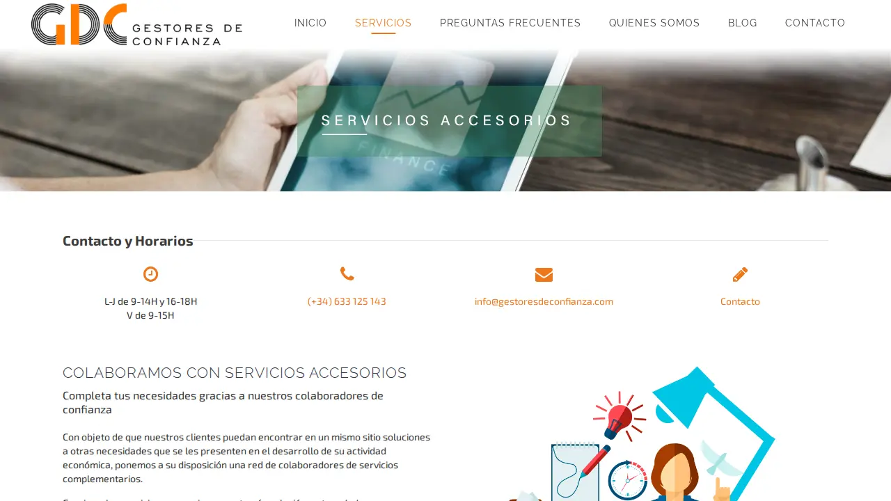 GDC | Gestores de confianza page