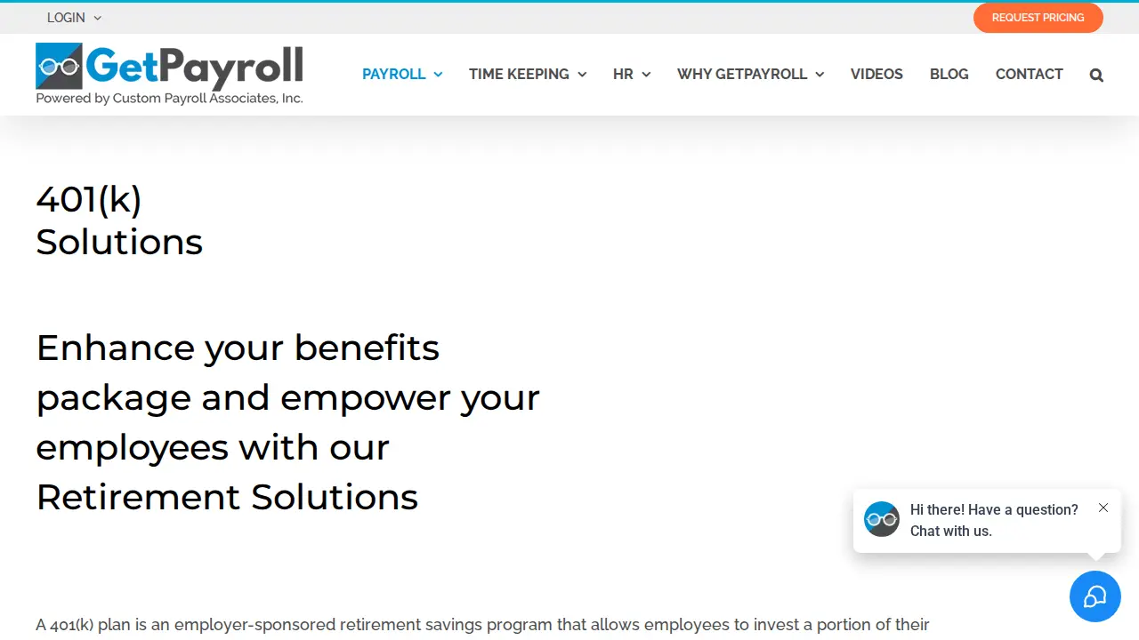 GetPayroll page