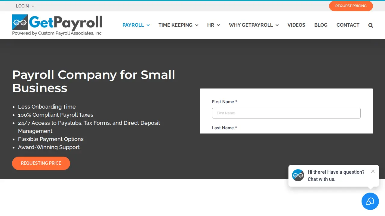 GetPayroll page