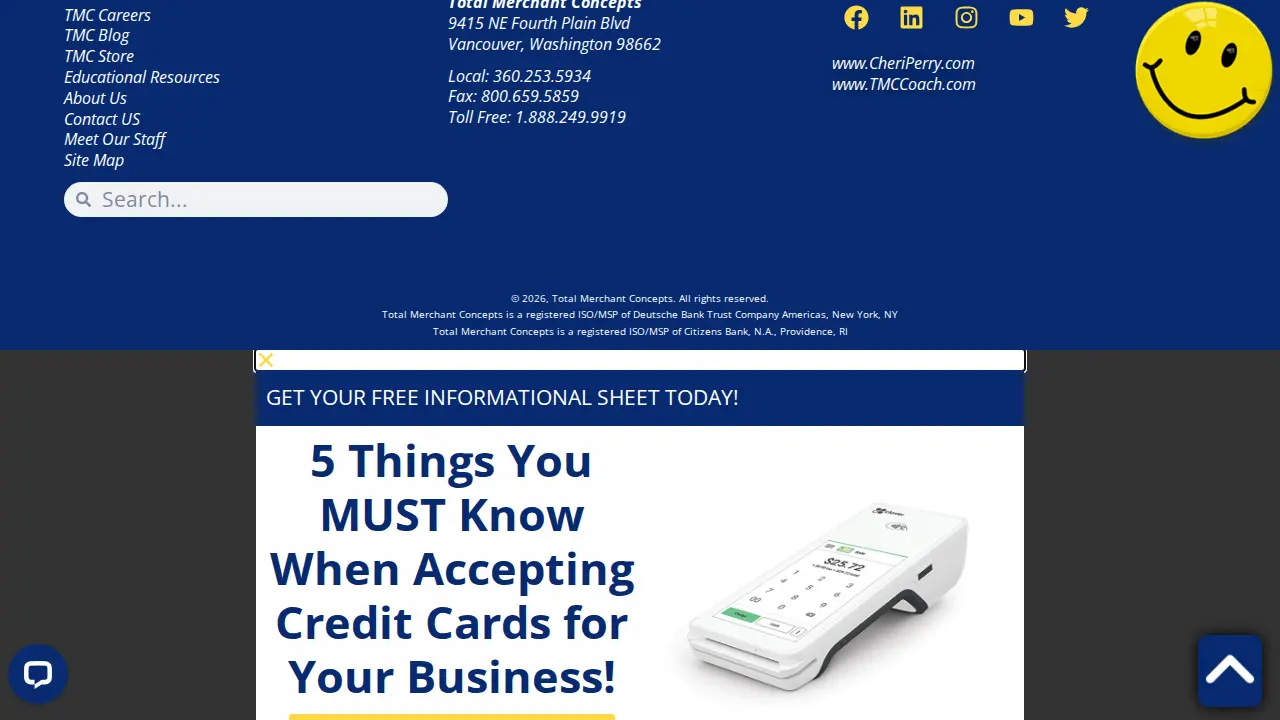 Total Merchant Concepts Inc