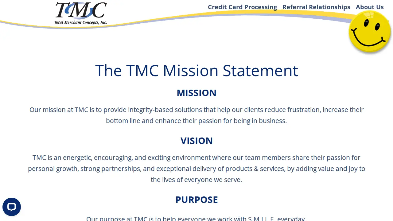 Total Merchant Concepts Inc page