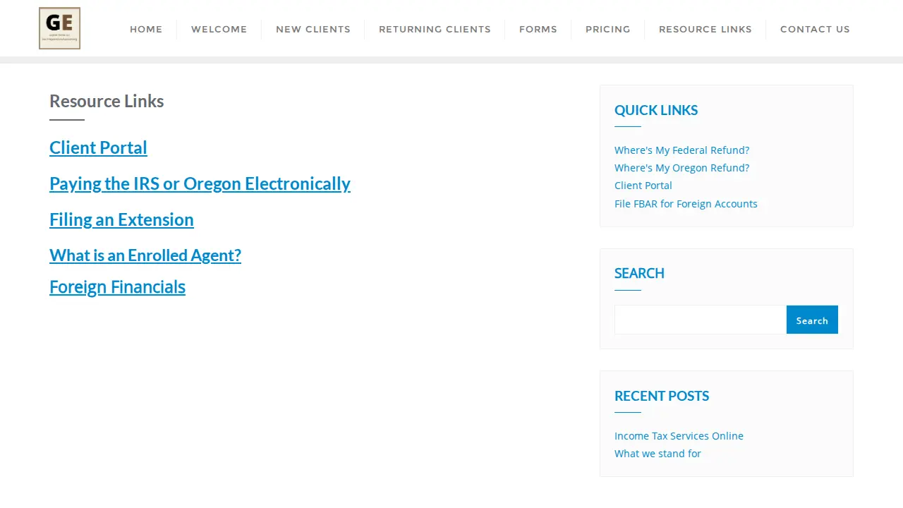 Gaylen Evans LLC page