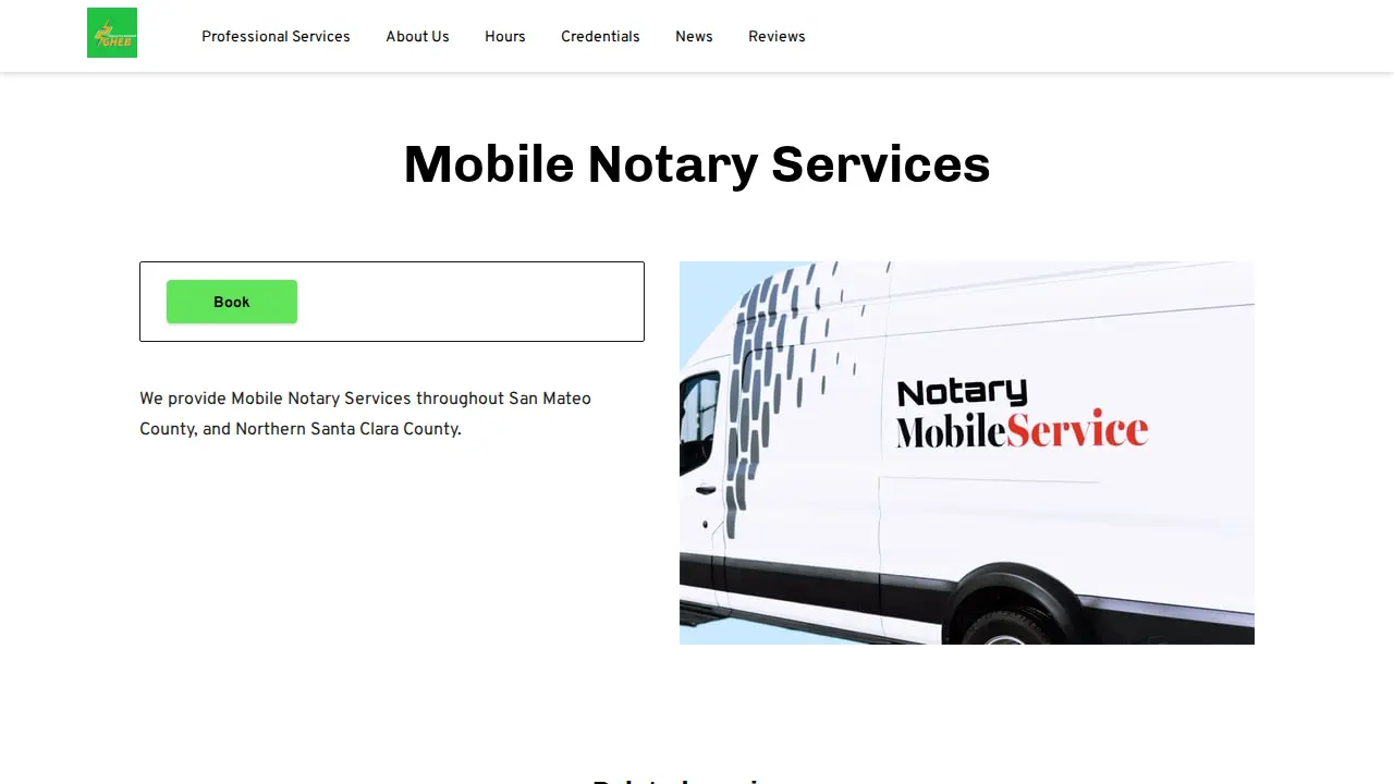 GHEB NOTARY PRO SOLUTIONS page