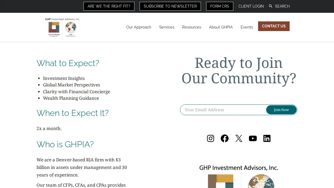 GHP Investment Advisors, Inc. page